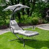 Zahradní houpací lehátko se stříškou, Albert Gray PATIO