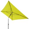 Slunečník na balkón lime 210 x 140 cm PATIO