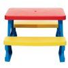 Dětský zahradní stolek s lavičkami Modrý