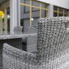 Zahradní křeslo z technorattanu se sedákem Elizabeth Ash