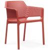 Plastová zahradní židle Net Red NARDI
