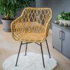 Zahradní křeslo z technorattanu Desire Beige PATIO