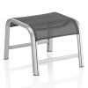 Hliníkový taburet Forma II Antracit Stříbrný