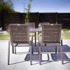 Zahradní křeslo Solar PATIO antracitové