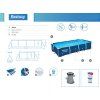 Bestway basen stelażowy 400 x 211 cm 8w1 56424