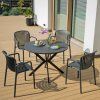 Zahradní stůl Lukka Antracit 100 cm PATIO