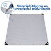 Vodotěsná zesílená fóliová plachta 2x4 m Šedá