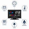 Digitální meteostanice s vnitřním teploměrem a vlhkoměrem LED