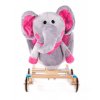 Mluvící a zpívající houpačka růžový slon