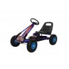 Šlapací čtyřkolka Go-Kart modrá 1