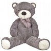 DORIS Velký plyšový medvěd 130 cm šedý