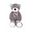 DORIS Velký plyšový medvěd 130 cm šedý