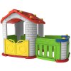 Zahradní domeček se skluzavkou a košíkovou
