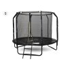 Zahradní trampolína SKY FLYER RING 2v1 244 cm BLACK 5