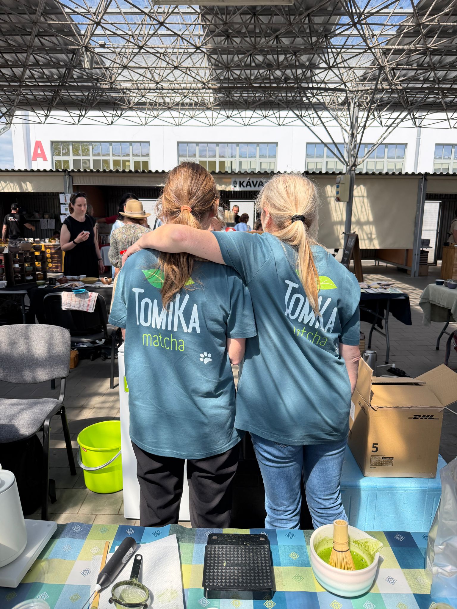 Tým TomiKa Matcha na festivalové akci