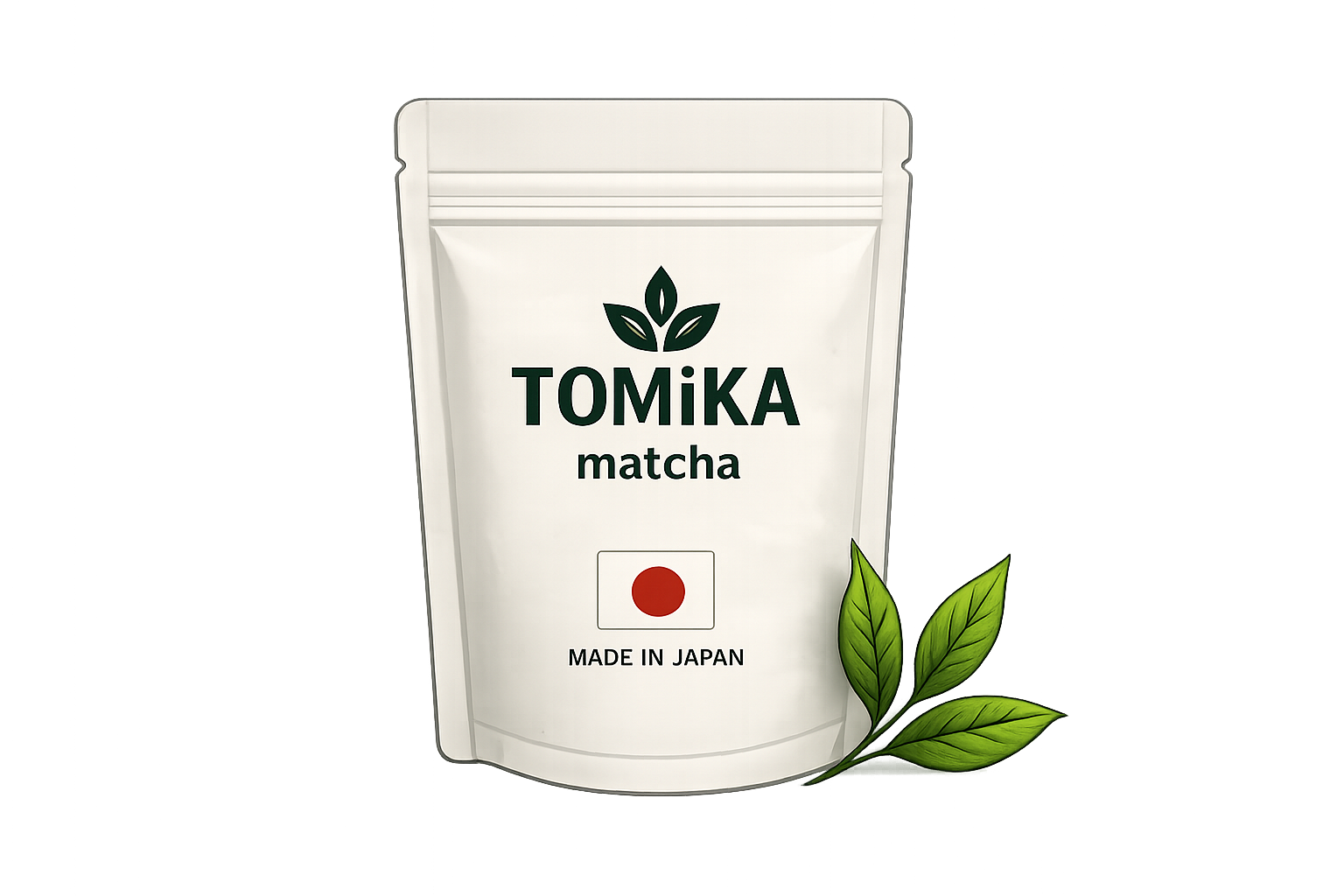 Balení japonské matchy TomiKa