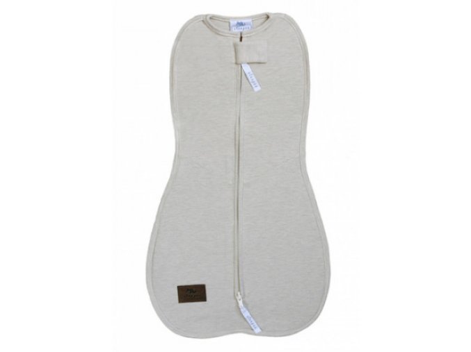 Zavinovacka Sleepee First Step Swaddle s cepickou zdarma bezova