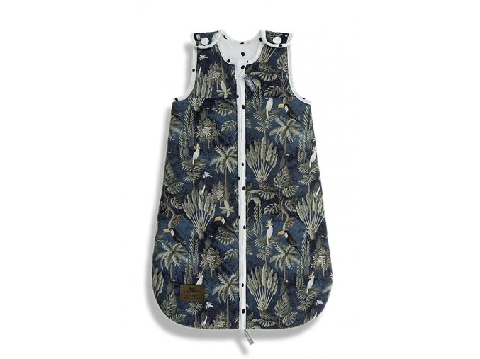 Spací pytel Sleepee Newborn Jungle Dark Blue (2)