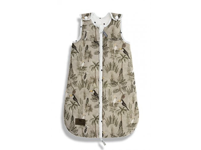 Spací pytel Sleepee Newborn Jungle Khaki (2)