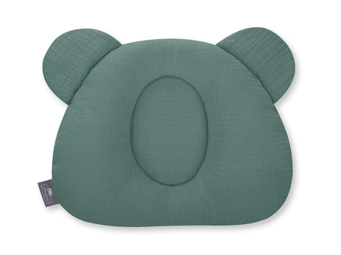 Muselinovy fixacni polstar Sleepee Ocean Green Svetlejsi zelena