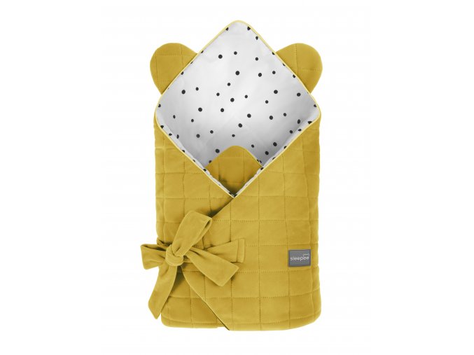 Zavinovačka Sleepee Royal Baby Swaddle Wrap Sunflower horčicově žlutá