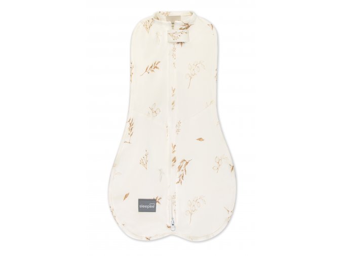 Zavinovačka Sleepee First Step Swaddle s čepičkou zdarma Bohemian Botanic