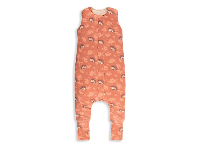 Celoroční spací pytel s nohavicemi Sleepee Vintage Animals Amaranth/Cream M