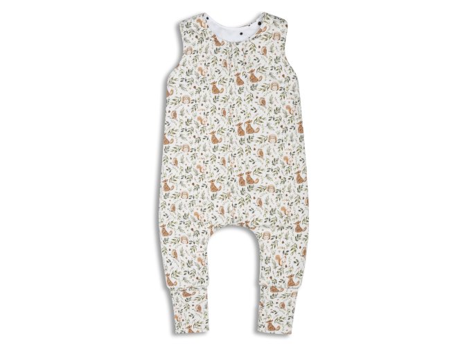 Reversible Sleeping Bag with Legs XS (6 12 months) DL Ivory Forest 5903175927910 1