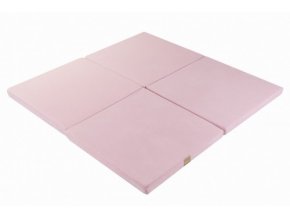 Pěnová hrací podložka čtverec růžová (3)