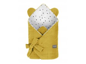 Zavinovačka Sleepee Royal Baby Swaddle Wrap Sunflower horčicově žlutá