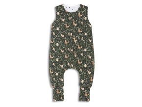Reversible Sleeping Bag with Legs XS (6 12 months) DL Green Forest 5903175927927 1