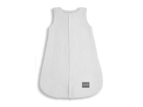 13556 4 oboustranny lehky muselinovy spaci pytel light grey 0 4 mesice s