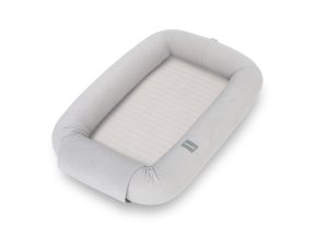 Multifunkční hnízdečko pro miminko s odnímatelnými boky 2 v 1 Sleepee Grey