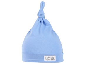 Moniel Dětská čepice Sky blue modrá 0 3 měsíce