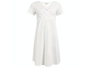 Moniel košilka šaty kojící White bílá