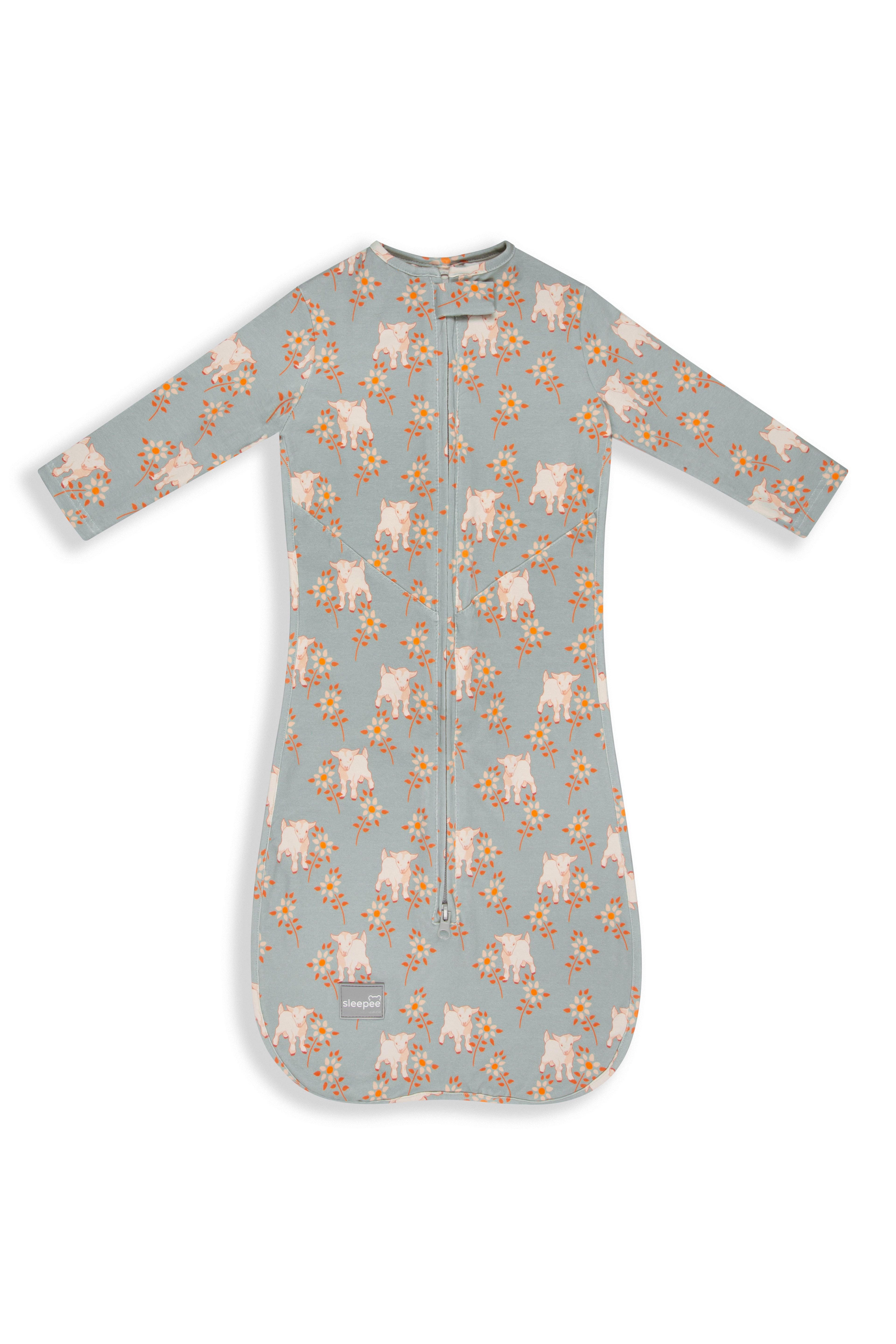 Spací pytel pro miminko Sleepee Third Step Swaddle Vintage Animals
