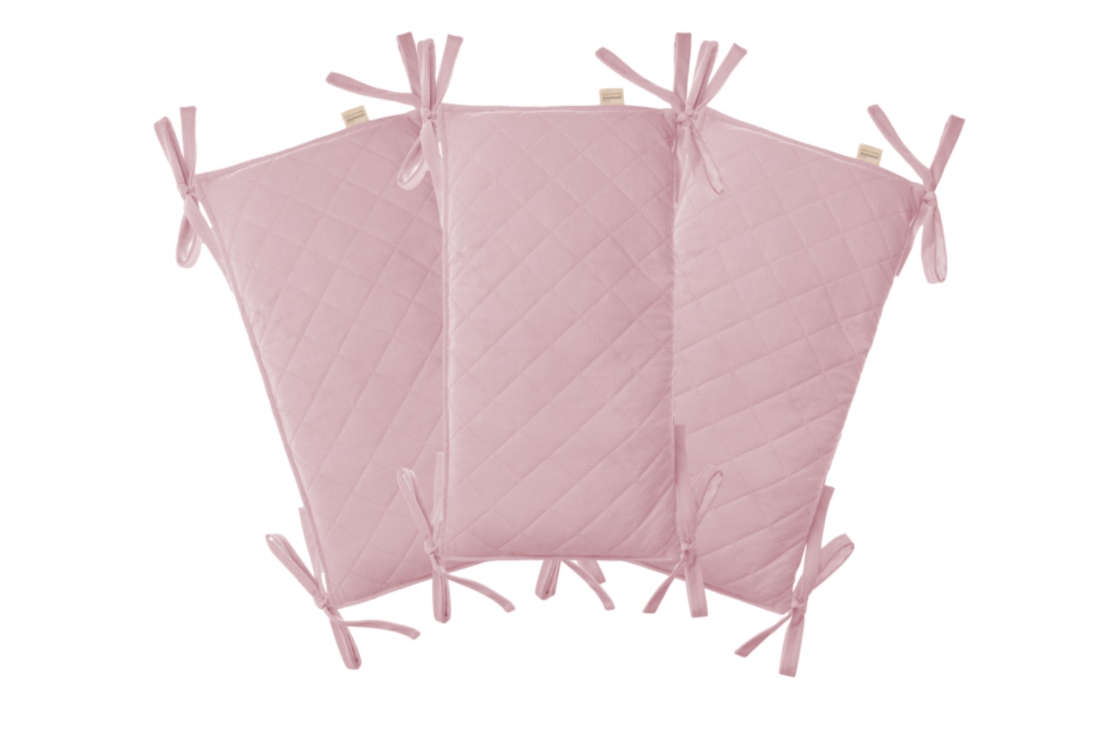 Modulární mantinel do dětské postýlky Sleepee Pink - sada 3ks