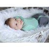 Sleepee Zavinovačka Sleepee Second Step Swaddle světle a tmavě šedá