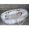 Sleepee Zavinovačka Sleepee First Step Swaddle s čepičkou zdarma světle a tmavě šedá