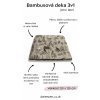 Bambusová deka Sleepee Bamboo 3v1