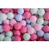 Suchý bazének s míčky 90x30cm s 200 míčky, růžová mintová, modrá, fialová, růžová