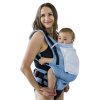 Kinder Hop Rostoucí letní ergonomické nosítko Mesh Airy Water Blue3