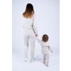 Matchy tepláková souprava Moniel Basic Light Beige 336