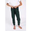 Dětské tepláky Moniel Basic Dark Green 863