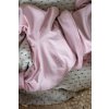 Moniel Dětské rostoucí tepláky Basic Powder Pink (Velikost 50/56 cm)