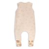 Celoroční spací pytel s nohavicemi Sleepee Vintage Animals Almond/Cream XS