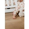 Celoroční spací pytel s nohavicemi Sleepee Vintage Animals Amaranth/Cream XS