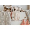 Celoroční spací pytel s nohavicemi Sleepee Vintage Animals Amaranth/Cream XS
