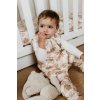 Celoroční spací pytel s nohavicemi Sleepee Vintage Animals Amaranth/Cream XS