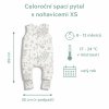 Celoroční spací pytel s nohavicemi Sleepee Vintage Animals Almond/Cream XS